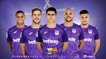 El Lega ir¨¢ de morado ante el Bar?a por la Violencia de G¨¦nero