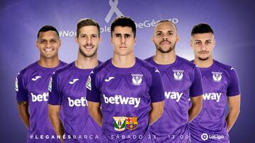 El Lega irá de morado ante el Barça por la Violencia de Género