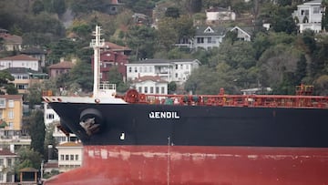 Ucrania ataca un petrolero ruso en aguas del Mediterráneo