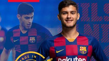 El Barça ata al delantero Nils Mortimer hasta 2023
