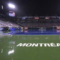 El Bautista-Monfils, aplazado por lluvia a este sábado a las 19:00