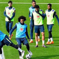 Marcelo y Casemiro quieren vengar el 1-7 del último Mundial