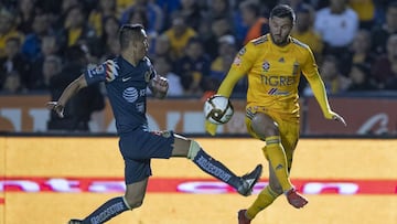 Tigres vs Am&eacute;rica, Liga MX