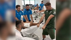 El genial trolleo de Joaquín que sorprendió a un compañero