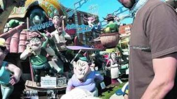 <b>DE LAS FALLAS A MADRID. </b>El australiano Nielsen descubrió la fiesta valenciana antes de viajar a Madrid.
