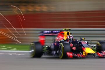 Daniil Kvyat durante el GP de Bahrain.