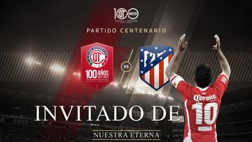 El ex jugador de Toluca, volverá a vestir la camiseta de los escarlatas al ser anunciado por el club como invitado especial ante el Atlético de Madrid.