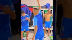 El íntimo festejo de la U: esto hicieron Fernández y Poblete en el camarín