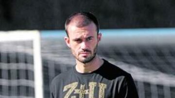 <b>AVISA. </b>Samuel Sanjosé apuesta por una gran e inminente reacción de la Unión Deportiva