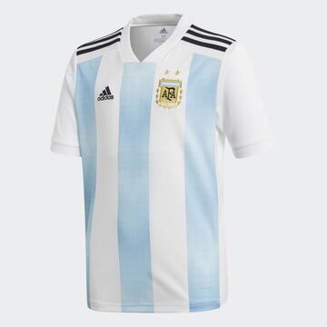 Argentina's 2018 World Cup shirt.