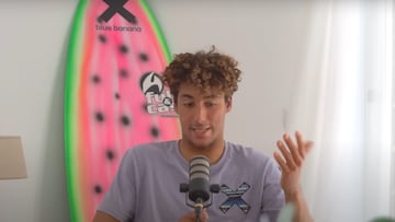 Xavi Lucena hablando en el podcast de Borja Agote.