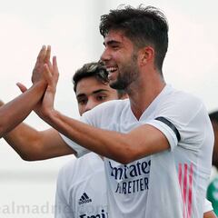 El Castilla arranca con victoria y gol de Theo Zidane