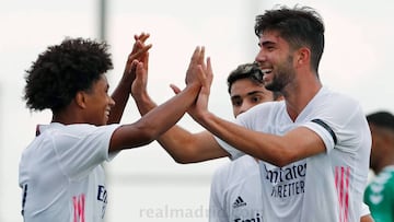 El Castilla arranca con victoria y gol de Theo Zidane