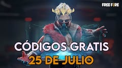 Free Fire | Códigos de hoy viernes 25 de julio 2025: recompensas gratis