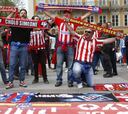 Las calles de Múnich fueron tomadas por los atléticos