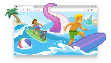 El secreto de Microsoft Edge: cómo activar el minijuego de Surf que oculta