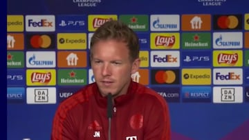 Desaire de Nagelsmann al Barça