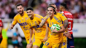 during the game Guadalajara vs Tigres UANL, corresponding to second leg match of great final of the Torneo Clausura 2023 of the Liga BBVA MX, at Akron Stadium, on May 28, 2023.

&lt;br&gt;&lt;br&gt;

durante el partido Guadalajara vs Tigres UANL, Correspondiente al partido de Vuelta de la Gran final del Torneo Clausura 2023 de la Liga BBVA MX, en el Estadio Akron, el 28 de Mayo de 2023.