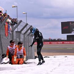 El aplaudido gesto de Russell