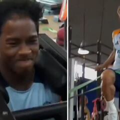 Real Madrid players push limits in intense gym workout