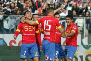 El amargo debut de Guede en Colo Colo, en imágenes