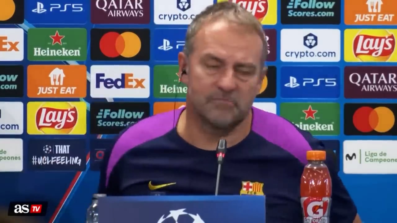 La respuesta de Flick sobre Lamine que ha dejado en ‘shock’ a todos: escuchen al traductor alucinando