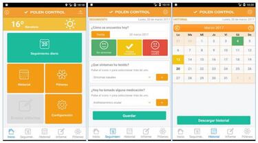 Controla la alergia primaveral desde tu smartphone con estas apps
