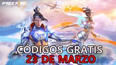 Free Fire | Códigos de hoy sábado 23 de marzo de 2024: recompensas gratis