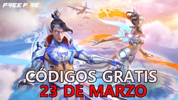 Free Fire | Códigos de hoy domingo 23 de marzo de 2025: recompensas gratis
