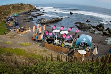 Las mejores postales del día 1 en el Mundial de Surf Femenino