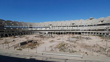 Estado del Nou Mestalla.