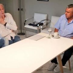 ¿De qué hablaron Menotti, Tapia y Scaloni en Ezeiza?