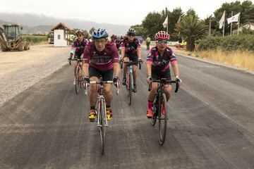 La Gran Fondo Ruta del Vino congregó a cerca de 80 competidores en el Valle de Colchagua.