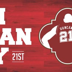 21 de julio: Tim Duncan tendrá su propio día en San Antonio