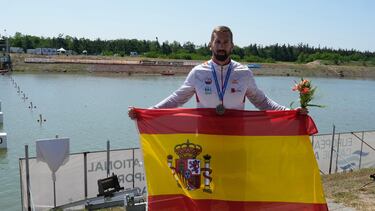 23/06/25 CAMPEONATO EUROPA PIRAGUISMO 2025
K1 200 CARLOS AREVALO MEDALLA DE BRONCE
FOTO ENVIADA. JESUS.MINGUEZ.