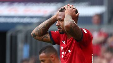 Jerome Boateng durante un partido del Bayern.