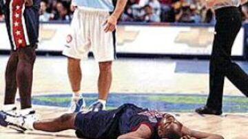 <b>DOS ESPAÑOLES EN LA GESTA.</B> de los integrantes del equipo argentino tienen pasaporte español: Victoriano (Real Madrid) y Scola (Tau). Además, otros seis juegan en España: Nocioni (Tau), Sánchez (Lucentum), Montecchia y Oberto (Pamesa), Fernández (Fórum) y Gutiérrez (Inca). Sconochini jugó en el Tau en 02.