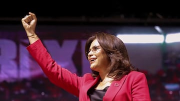 Rixi Moncada, candidata a la presidencia de Honduras.