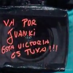 Las emotivas dedicatorias de Alcaraz al ausente ‘Juanki’