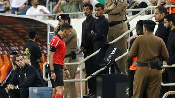 08/01/20 SUPERCOPA DE ESPA&Ntilde;A EN ARABIA PARTIDO 
 VALENCIA - REAL MADRID
 ARBITRO GIL MANZANO VAR