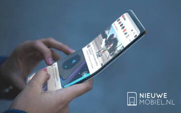 Este sería el aspecto real del Samsung Galaxy F según una patente, el primer móvil flexible