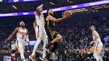 Tras 11 partidos de ausencia, Stephen Curry regresa en una noche gris de los Warriors: derrota en casa ante unos Suns llenos de bajas y malas sensaciones.