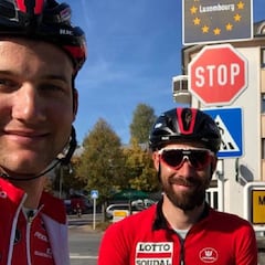 De Gendt y Wellens siguen su aventura: llegan a Luxemburgo