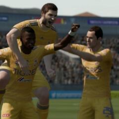 'Manita' de Tigres a Monarcas en la eLiga MX