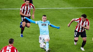 Iago Aspas despuntó en San Mamés.