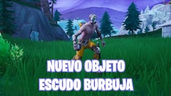 Fortnite: así es el nuevo escudo burbuja