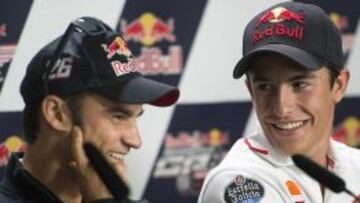 Márquez y Pedrosa.
