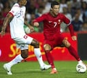 Cristiano Ronaldo marcó un gol en 60 minutos ante Panamá