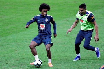 Willian is currently on duty with Brazil at the Copa América.