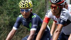 Nairo Quintana y Jarlinson Pantano